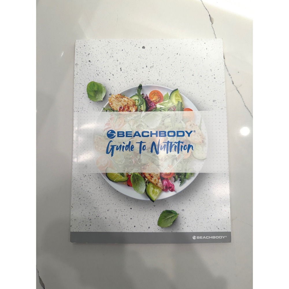 Beachbody Guide to Nutrition Book Paper Recipes Healthy Fitness Clean Eating